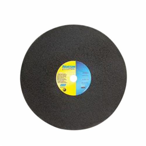 Norton® Quantum™Foundry™ 61463619480 90Q Free Cut Cut-Off Wheel, 16 in Dia x 5/32 in THK, 1 in Center Hole, Ceramic Alumina Abrasive