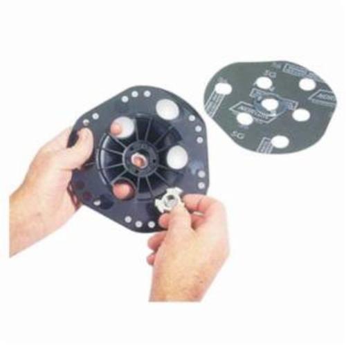 Norton® Speed-Lok®AVOS® 63642502517 Edger Sawtooth Triangle Thicker Backup Pad, 5 in Dia Pad, Type TS Attachment