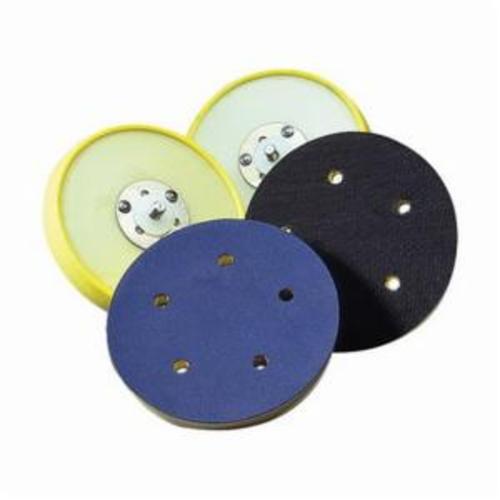 Norton® 63642506126 Low Profile Soft Density Backup Pad, 5 in Dia Pad, PSA Attachment