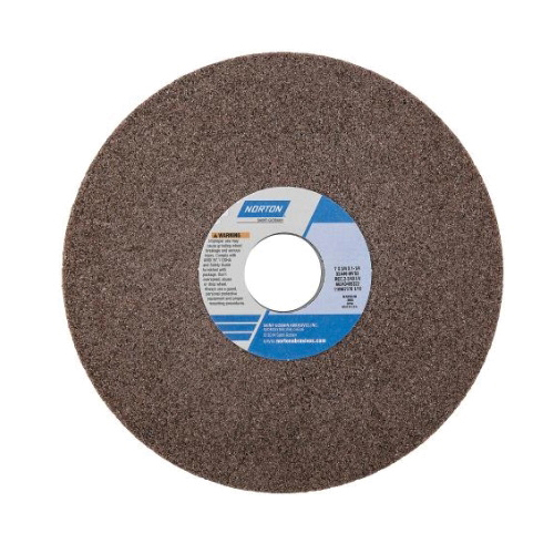 Norton® Vitrium3® 66243494097 5SG 1-Side Recessed Toolroom Wheel, 7 in Dia x 3/4 in THK, 1-1/4 in Center Hole, 46 Grit, Ceramic Alumina Abrasive