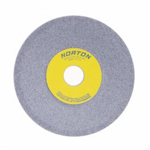 Norton® 66252836860 32A Dish Wheel, 6 in Dia x 1/2 in THK, 1-1/4 in Center Hole, 46 Grit, Aluminum Oxide Abrasive