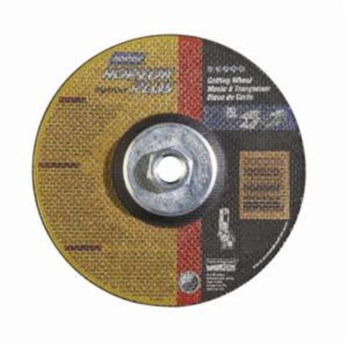 Norton® NorZon® Plus® RightCut™ 66252842007 RC6NZP27 All Purpose Cut-Off Wheel With Quick-Change Hub, 6 in Dia x 0.045 in THK, 24 Grit, Ceramic Alumina/Zirconia Alumina Abrasive