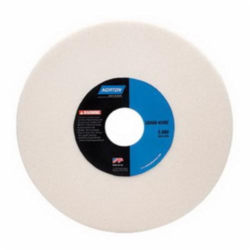 Norton® Gemini® 66252939830 38A Straight Toolroom Wheel, 7 in Dia x 1/4 in THK, 1-1/4 in Center Hole, 100 Grit, Aluminum Oxide Abrasive