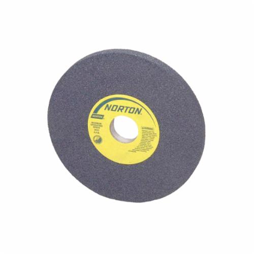 Norton® 66252941624 39C Straight Toolroom Wheel, 7 in Dia x 1/2 in THK, 1-1/4 in Center Hole, 100 Grit, Silicon Carbide Abrasive