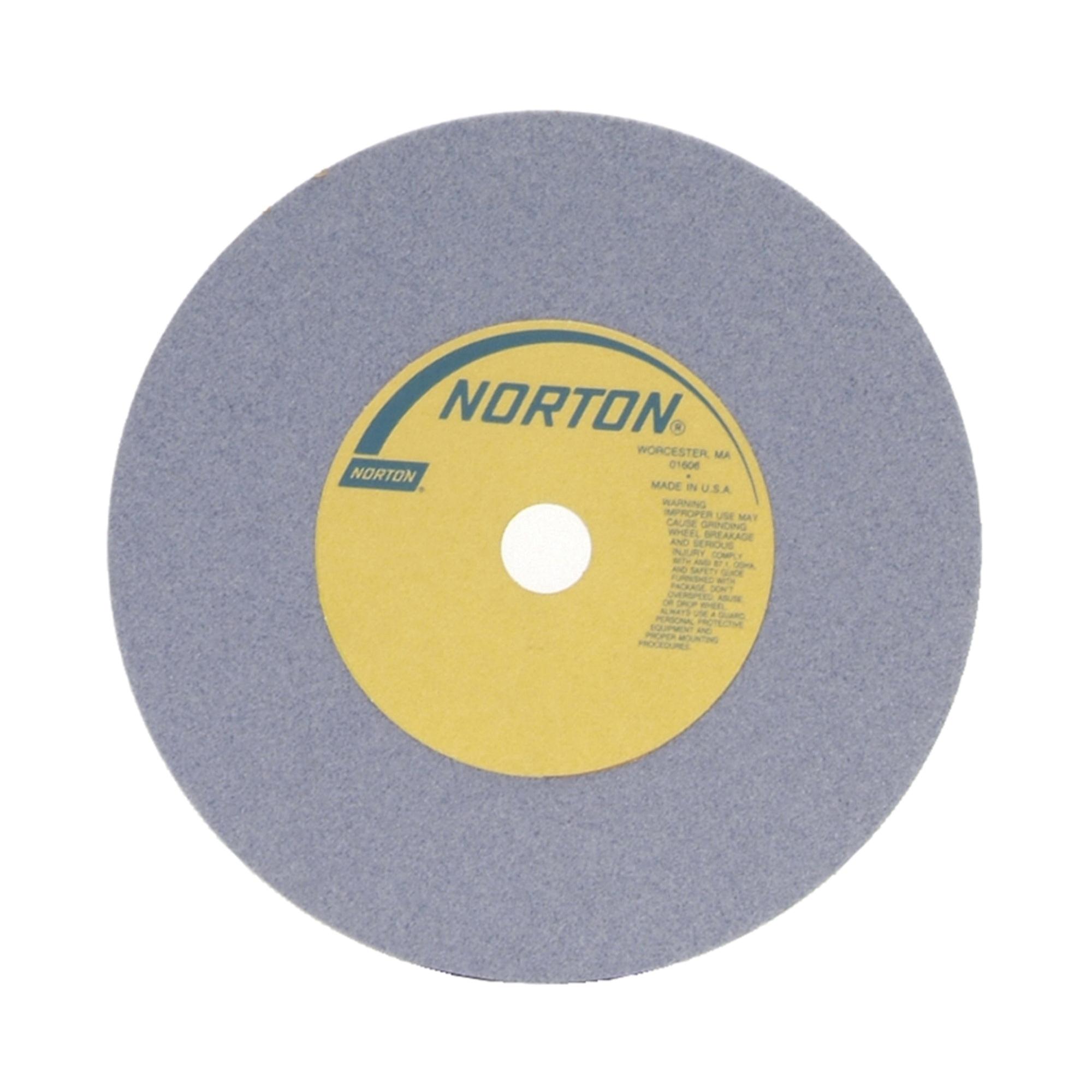 Norton® 66253160750 32A Straight Toolroom Wheel, 10 in Dia x 1 in THK, 3 in Center Hole, 46 Grit, Aluminum Oxide Abrasive