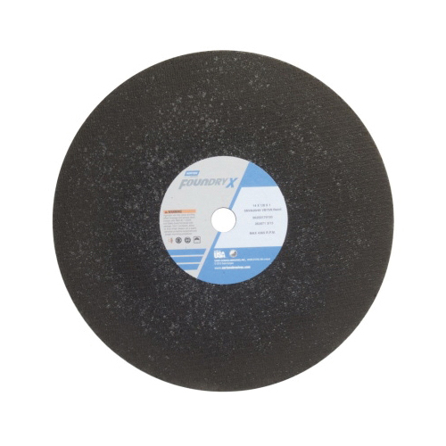 Norton®Foundry X™BlueFire® 66253179366 5NVA Type 01/41 Reinforced Cut-Off Wheel, 20 in Dia x 3/16 in THK, 1 in Center Hole, 24 Grit, Aluminum Oxide/Zirconia Alumina Abrasive