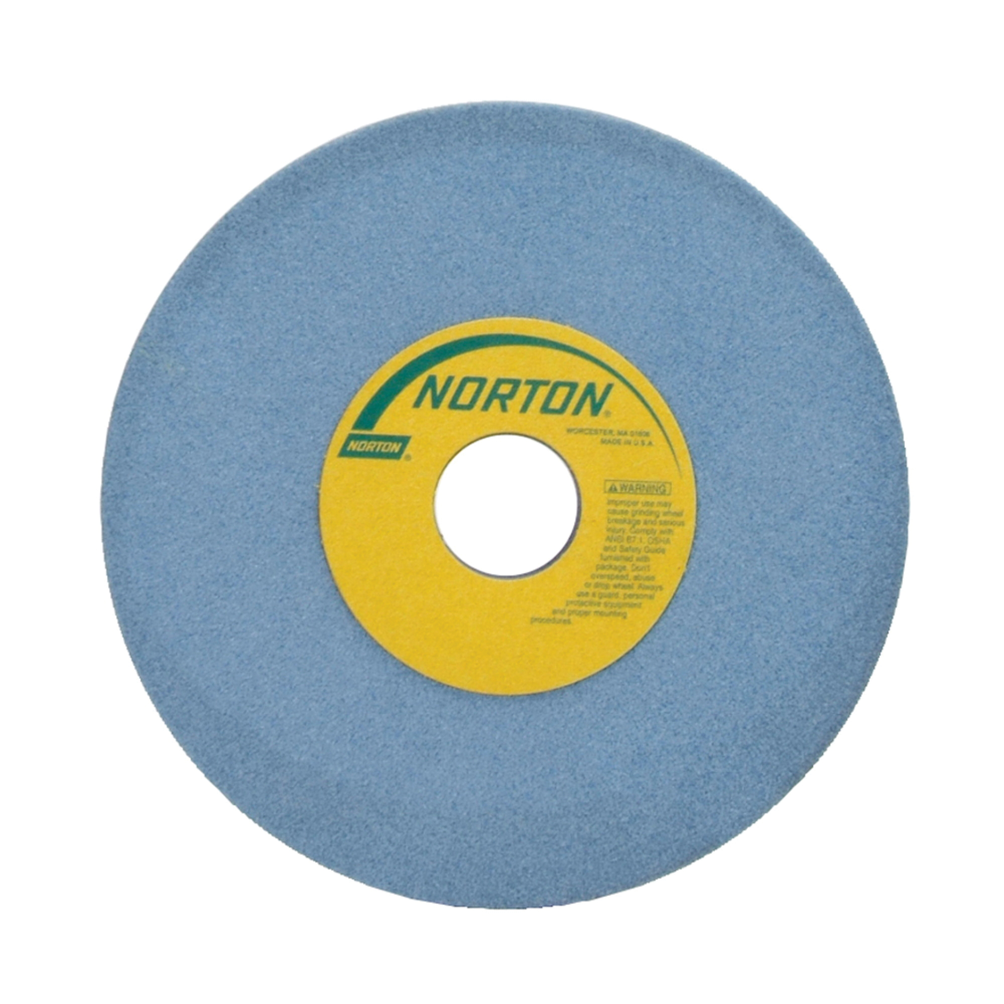 Norton® Gemini® 66253246820 Gemini Straight Toolroom Wheel, 7 in Dia x 1/2 in THK, 1-1/4 in Center Hole, 60 Grit, Aluminum Oxide Abrasive