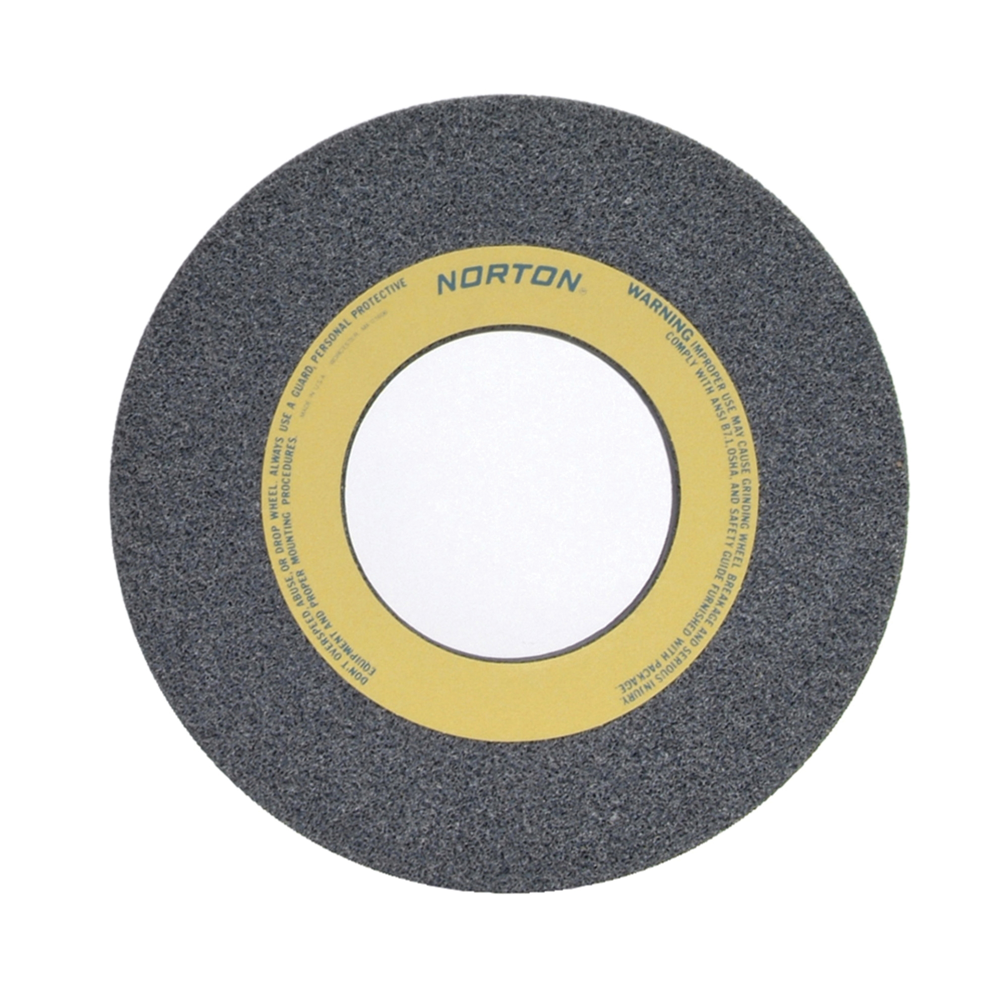 Norton® 66253262302 32A Straight Toolroom Wheel, 12 in Dia x 2 in THK, 5 in Center Hole, 46 Grit, Aluminum Oxide Abrasive