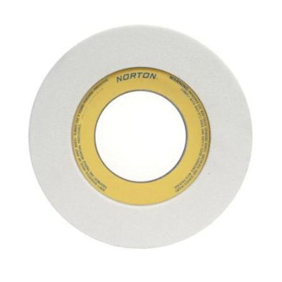 Norton® 66253263600 38A 2-Side Recessed Toolroom Wheel, 12 in Dia x 2 in THK, 5 in Center Hole, 46 Grit, Aluminum Oxide Abrasive