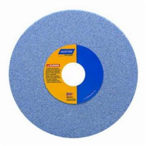 Norton® 66253288575 5SG Straight Toolroom Wheel, 7 in Dia x 1/4 in THK, 1-1/4 in Center Hole, 46 Grit, Ceramic Alumina Abrasive