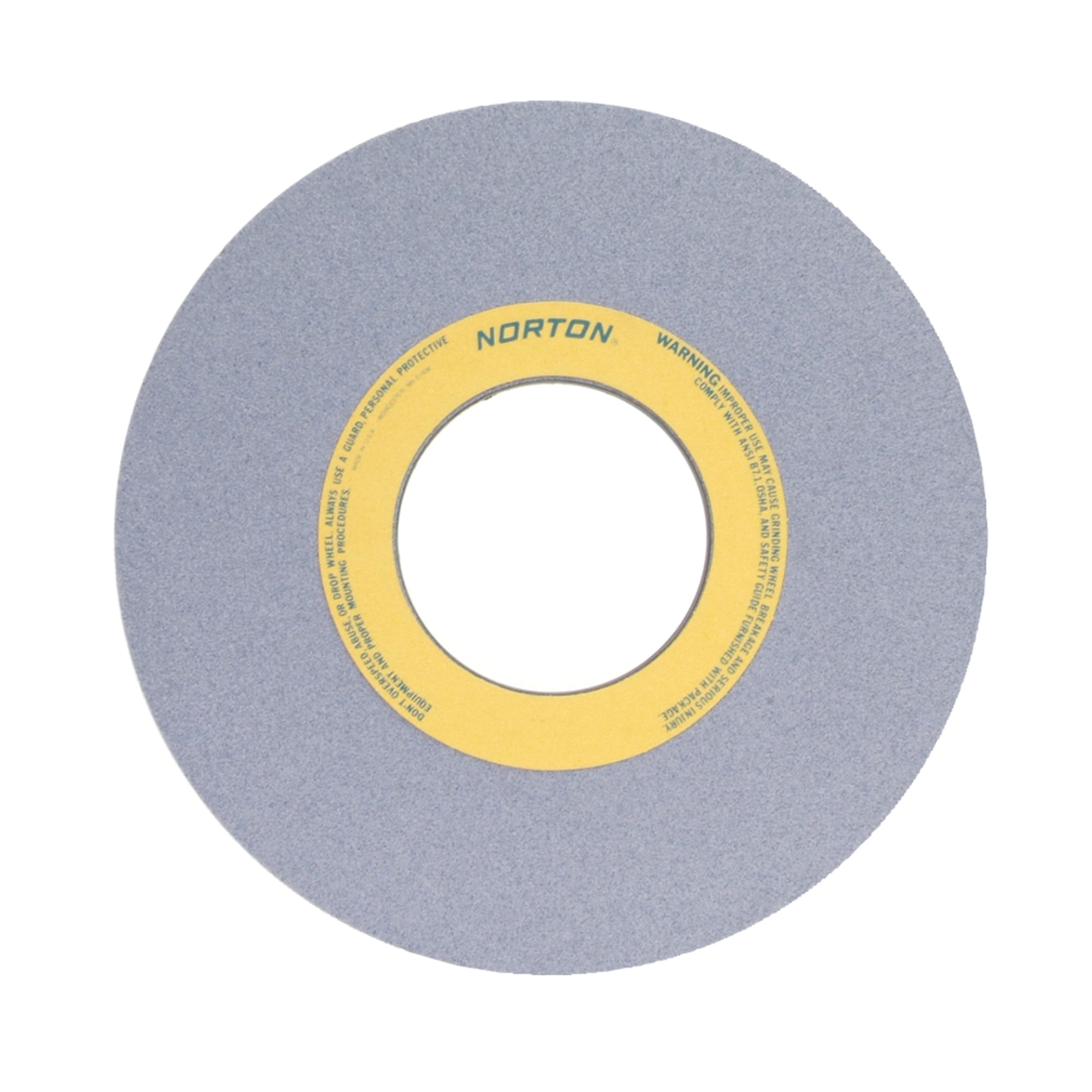 Norton® 66253363926 32A Straight Toolroom Wheel, 14 in Dia x 1 in THK, 5 in Center Hole, 60 Grit, Aluminum Oxide Abrasive