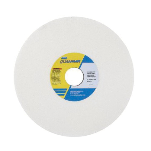 Norton® Quantum™ 66253375046 5NQ Straight Toolroom Wheel, 7 in Dia x 1/2 in THK, 1-1/4 in Center Hole, 60 Grit, Ceramic Alumina Abrasive