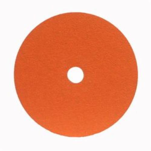 Norton® Metalite® 66254400688 F220 Heavy Duty Coated Abrasive Disc, 5 in Dia, 7/8 in Center Hole, 50 Grit, Coarse Grade, Aluminum Oxide Abrasive, Center Mount Attachment