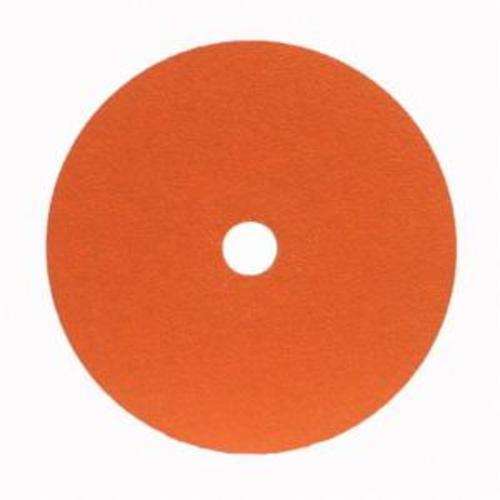 Norton® Metalite® 66254400703 F220 Heavy Duty Coated Abrasive Disc, 7 in Dia, 7/8 in Center Hole, 50 Grit, Coarse Grade, Aluminum Oxide Abrasive, Center Mount Attachment