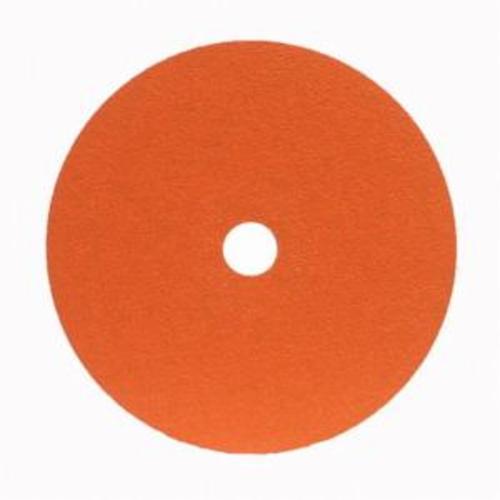 Norton® Metalite® 66254400705 F220 Heavy Duty Coated Abrasive Disc, 7 in Dia, 7/8 in Center Hole, 80 Grit, Medium Grade, Aluminum Oxide Abrasive, Center Mount Attachment