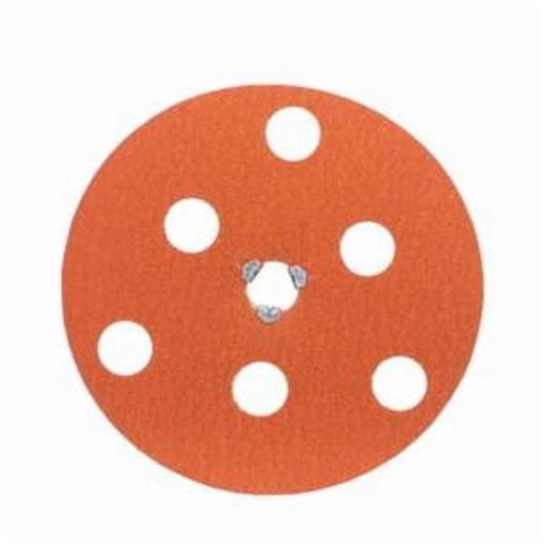 Norton® AVOS® Blaze® Speed-Lok® 66254468382 F980 Heavy Duty Quick-Change Coated Abrasive Disc, 7 in Dia Disc, 5/8-11 Center Hole, 36 Grit, Extra Coarse Grade, Premium Ceramic Alumina Abrasive, Speed-Lok Fastener Attachment
