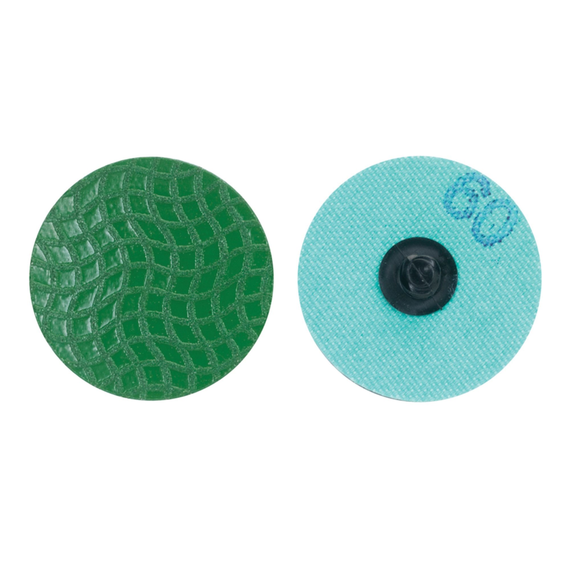Norton® 66260311780 D7210 Type TR Quick-Change Coated Abrasive Disc, 2 in Dia, 220 Grit, Extra Fine Grade, Diamond Abrasive