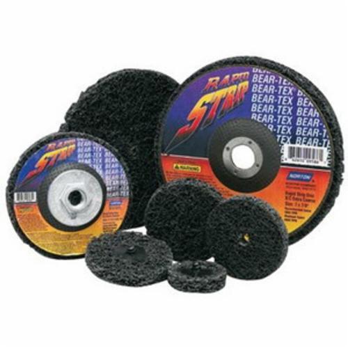 Norton® Rapid Strip™ 66261009649 Depressed Center Wheel, 4-1/2 in Dia x 1/2 in THK, 7/8 in Center Hole, 60/80 Grit, Silicon Carbide Abrasive