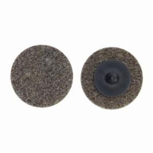 Norton® Bear-Tex® Nex™ Rapid Blend™ 66261014898 Quick-Change Non-Woven Unified Wheel, 3 in Dia, 1/8 in W Face, Medium Grade, Aluminum Oxide Abrasive