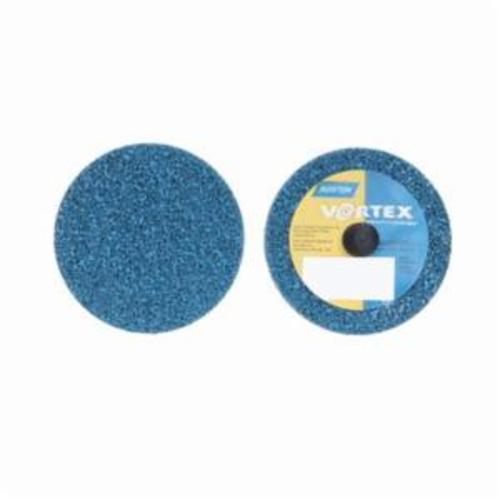 Norton® Bear-Tex® Nex™ Rapid Blend™ 66261014911 Quick-Change Non-Woven Unified Wheel, 2 in Dia, 1/8 in W Face, Medium Grade, Aluminum Oxide Abrasive