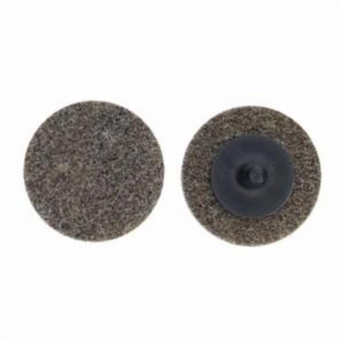Norton® Bear-Tex® Nex™ Rapid Blend™ 66261014912 Quick-Change Non-Woven Unified Wheel, 3 in Dia, 1/8 in W Face, Medium Grade, Aluminum Oxide Abrasive