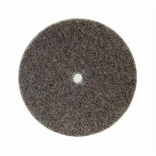 Norton® Bear-Tex® NEX™ Rapid Blend™ 66261014920 Non-Woven Unified Wheel, 3 in Dia, 3/8 in Center Hole, 1/4 in W Face, Coarse Grade, Aluminum Oxide Abrasive