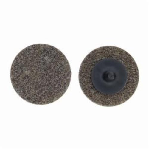 Norton® Bear-Tex® NEX™ Rapid Blend™ 66261014921 Quick-Change Non-Woven Unified Wheel, 2 in Dia, 1/8 in W Face, Coarse Grade, Aluminum Oxide Abrasive