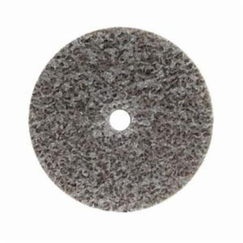 Norton® Bear-Tex® NEX™ Rapid Blend™ 66261014925 Non-Woven Unified Wheel, 2 in Dia, 1/4 in Center Hole, 1/2 in W Face, Medium Grade, Aluminum Oxide Abrasive