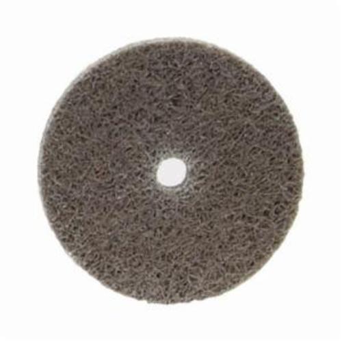 Norton® Bear-Tex® NEX™ Rapid Blend™ 66261015565 Non-Woven Unified Wheel, 3 in Dia, 1/4 in Center Hole, 1/4 in W Face, Fine Grade, Aluminum Oxide Abrasive