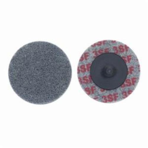 Norton® Bear-Tex® Rapid Blend™ Vortex® 66261093556 Quick-Change Non-Woven Unified Wheel, 3 in Dia, 1/8 in W Face, Medium Grade, Aluminum Oxide Abrasive