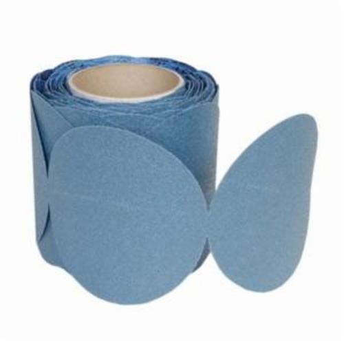 Norton®BlueFire®NorZon® 66261125597 H875P Open-Coated Abrasive Disc Roll, 5 in Dia Disc, 100 Grit, Medium Grade, Zirconia Alumina Abrasive, Paper Backing
