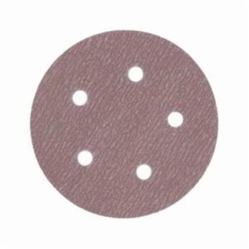Norton®No-Fil®Adalox® 66261131487 A275 Open-Coated Abrasive Disc Roll, 5 in Dia Disc, P500 Grit, Very Fine Grade, Aluminum Oxide Abrasive, Latex Paper Backing