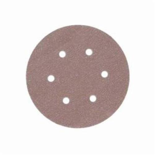 Norton®No-Fil®Adalox® 66261131505 A275 Open-Coated Abrasive Disc Roll, 6 in Dia Disc, P400 Grit, Very Fine Grade, Aluminum Oxide Abrasive, Latex Paper Backing