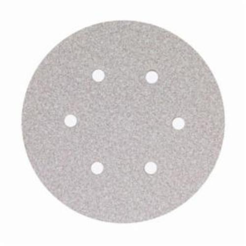 Norton® No-Fil® Adalox® 66261131584 A275OP Hook and Loop Disc, 6 in Dia, P1500 Grit, Ultra Fine Grade, Aluminum Oxide Abrasive, Latex Paper Backing
