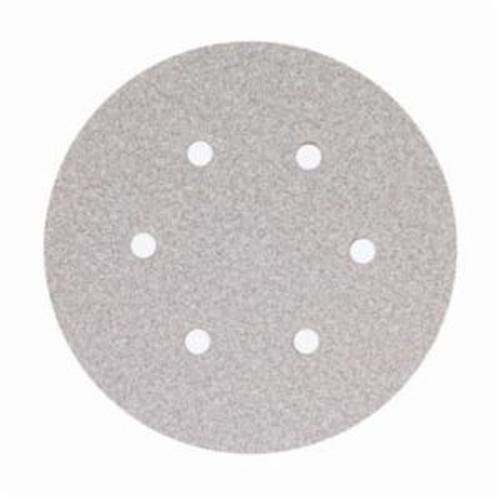 Norton® No-Fil® Adalox® 66261131586 A275OP Hook and Loop Disc, 6 in Dia, P1000 Grit, Ultra Fine Grade, Aluminum Oxide Abrasive, Latex Paper Backing