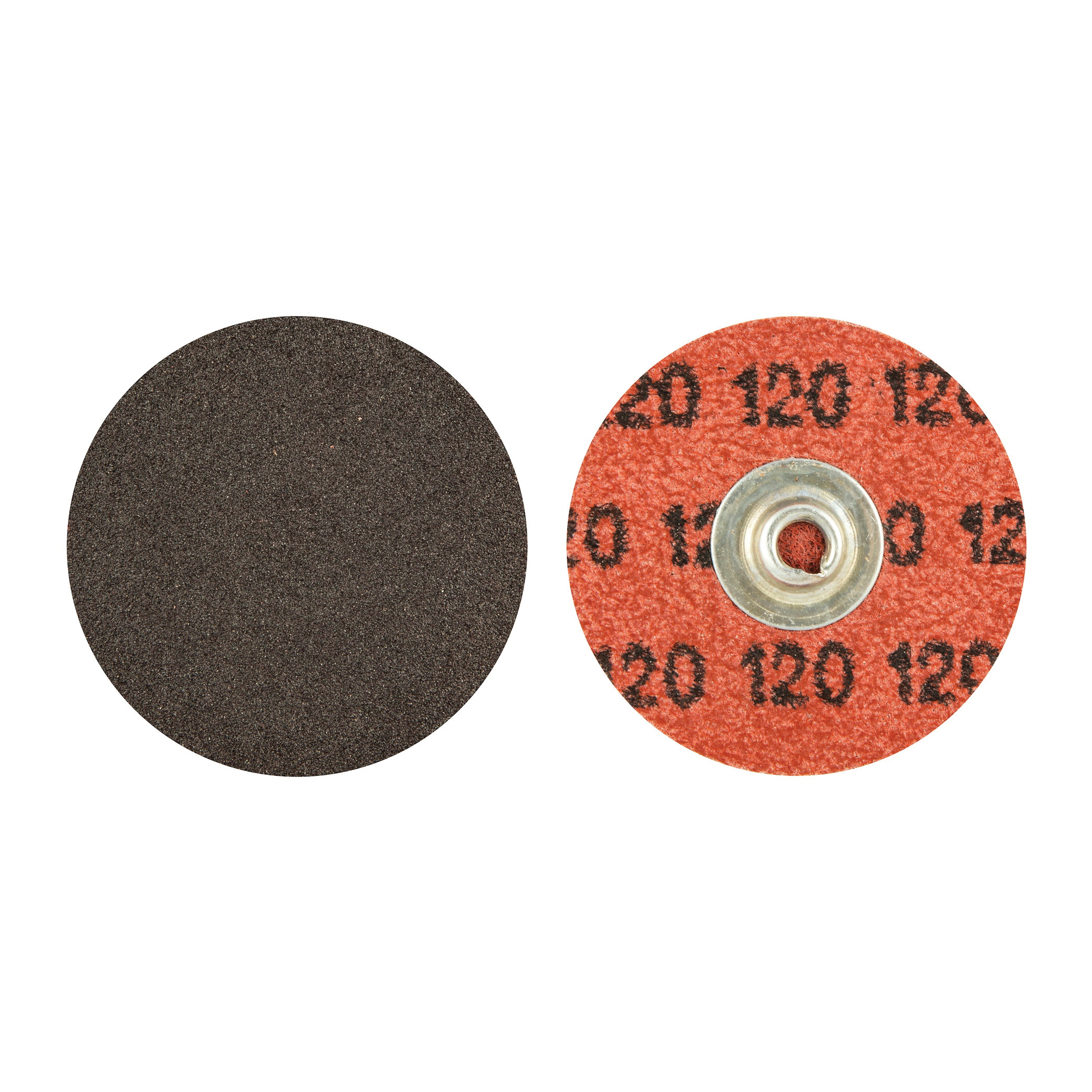 Norton® Metal® 66261132507 R766 Coated Abrasive Quick-Change Disc, 2 in Dia, 120 Grit, Medium Grade, Aluminum Oxide Abrasive, Type TS (Type II) Attachment