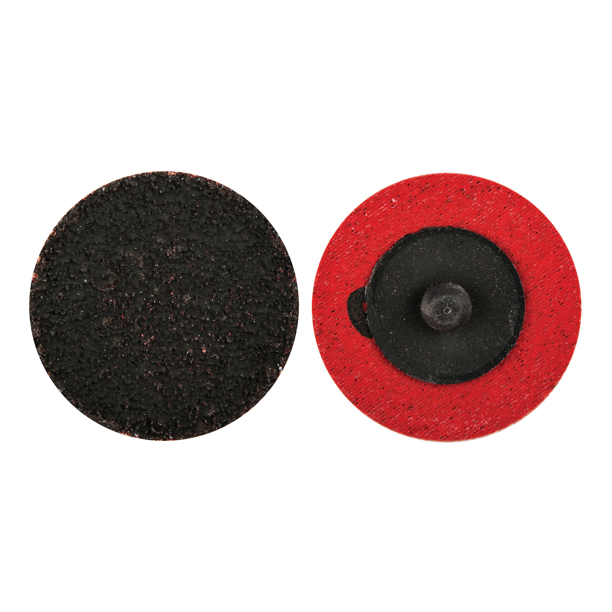 Norton® Red Heat® 66261132731 R983 Coated Abrasive Quick-Change Disc, 2 in Dia, 50 Grit, Coarse Grade, Ceramic Alumina Abrasive, Type TR (Type III) Attachment