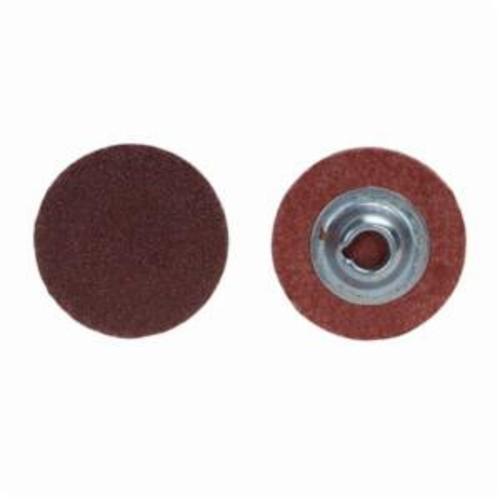 Norton® Metalite® 66261138172 R228 Coated Abrasive Quick-Change Disc, 3 in Dia, 240 Grit, Very Fine Grade, Aluminum Oxide Abrasive, Type TS (Type II) Attachment
