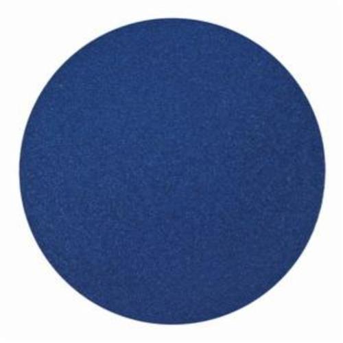 Norton®BlueFire® 66261138314 R821P Large Diameter PSA Coated Abrasive Disc, 10 in Dia Disc, 40 Grit, Extra Coarse Grade, Zirconia Alumina Abrasive, Cloth Backing