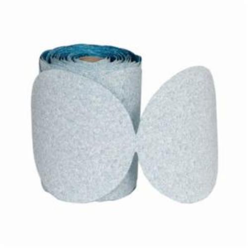 Norton®No-Fil® Dry Ice®Norton SG® 66261140502 A975 Open-Coated Abrasive Disc Roll, 5 in Dia Disc, P80 Grit, Medium Grade, Ceramic Alumina Abrasive, Latex Paper Backing