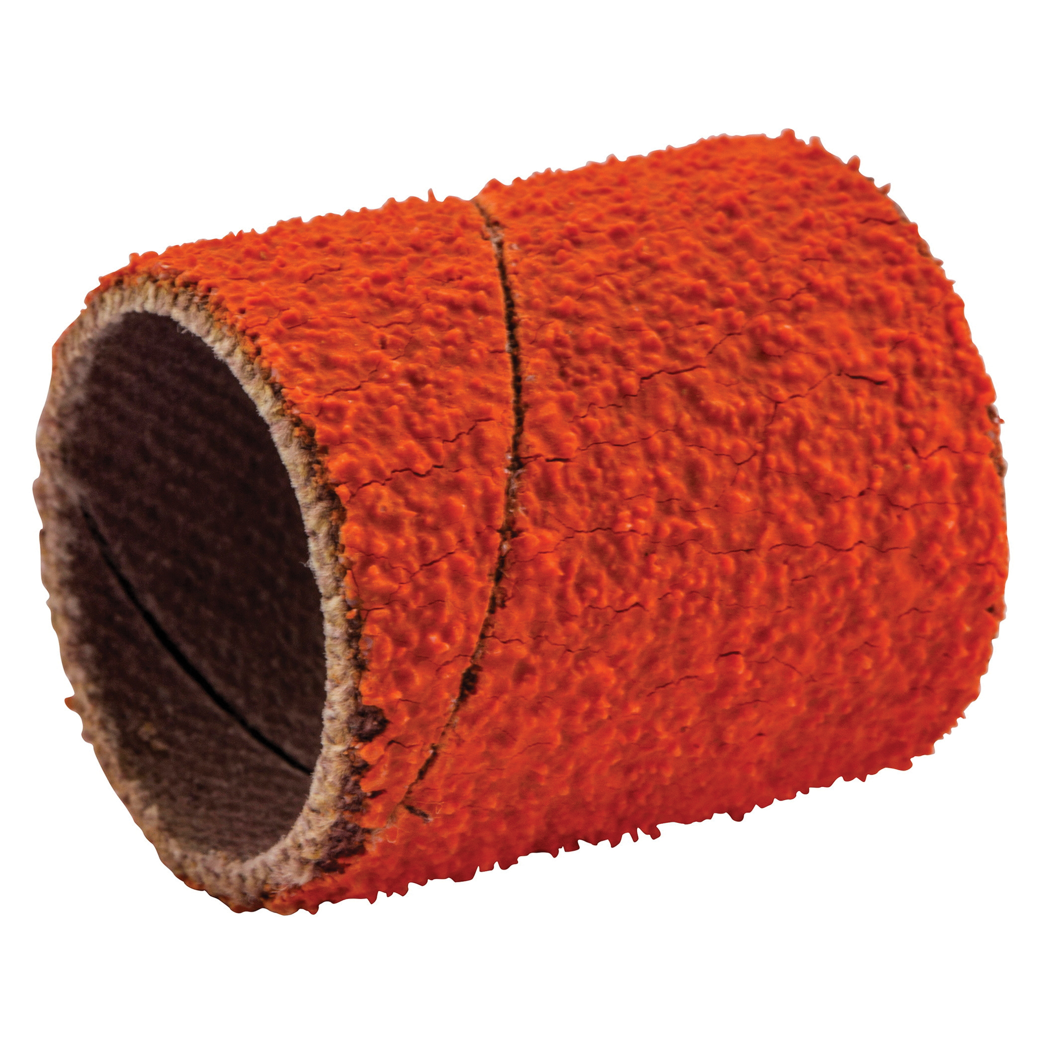 Norton® Blaze® 66261146016 R920 Coated Spiral Band, 3/4 in Dia x 1 in L, 40 Grit, Extra Coarse Grade, Ceramic Alumina Abrasive