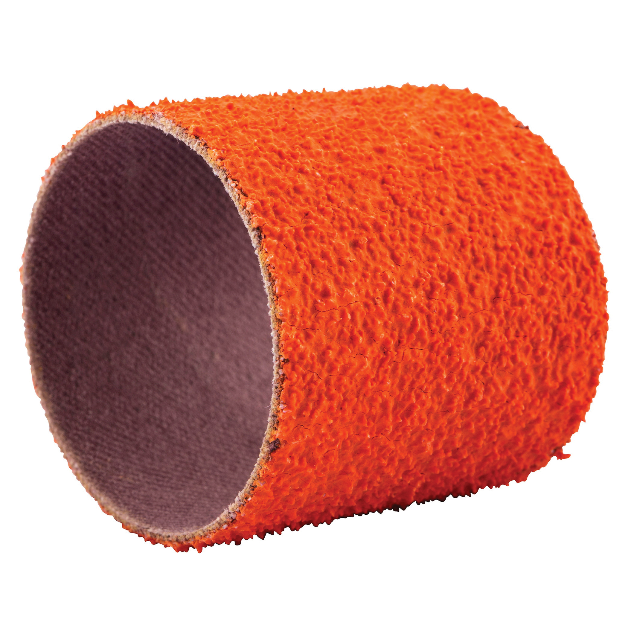 Norton® Blaze® 66261146024 R920 Coated Spiral Band, 1-1/2 in Dia x 1-1/2 in L, 40 Grit, Extra Coarse Grade, Ceramic Alumina Abrasive