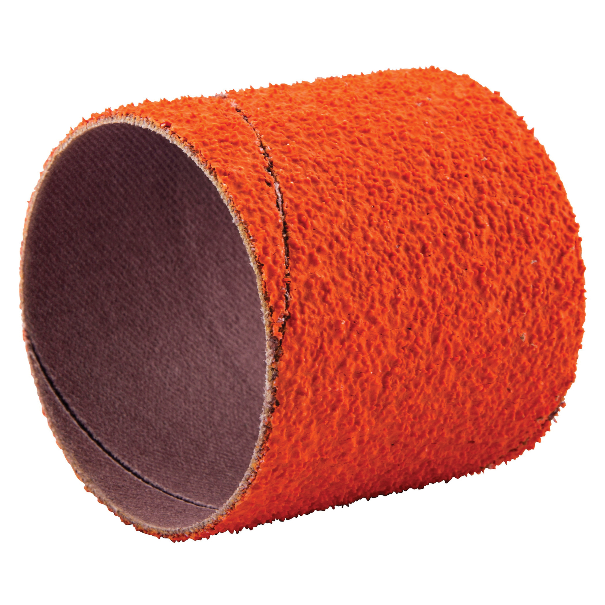 Norton® Blaze® 66261146028 R920 Coated Spiral Band, 2 in Dia x 2 in L, 40 Grit, Extra Coarse Grade, Ceramic Alumina Abrasive