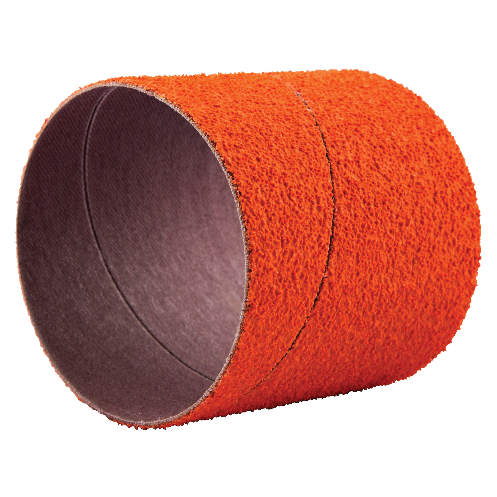 Norton® Blaze® 66261146032 R920 Coated Spiral Band, 3 in Dia x 3 in L, 40 Grit, Extra Coarse Grade, Ceramic Alumina Abrasive