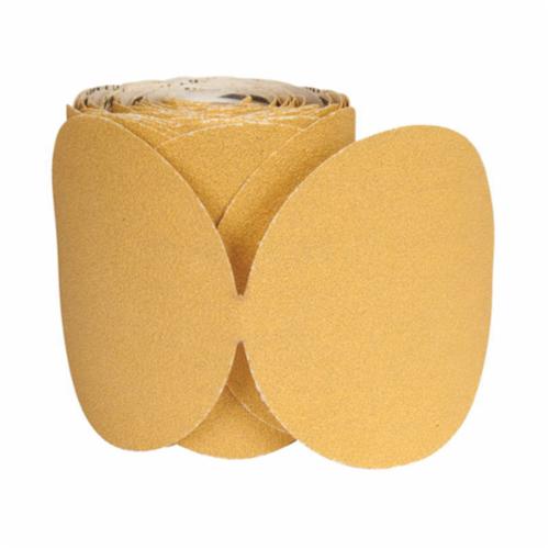 Norton®Adalox®No-Fil® 66261149835 A290 PSA Coated Abrasive Disc Roll, 6 in Dia Disc, P280 Grit, Very Fine Grade, Aluminum Oxide Abrasive, Paper Backing