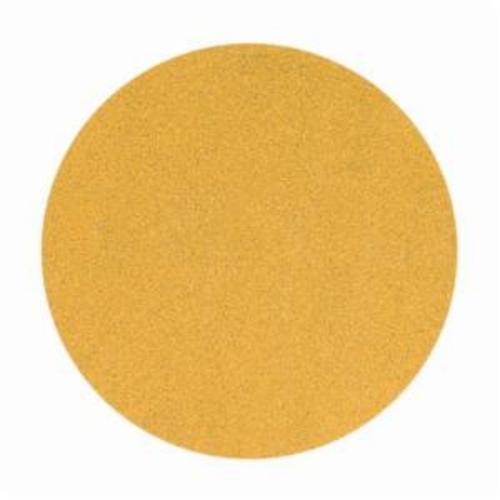 Norton® No-Fil® Adalox® 66261149909 A290 Hook and Loop Disc, 6 in Dia, P320 Grit, Extra Fine Grade, Aluminum Oxide Abrasive, Latex Paper Backing