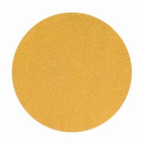 Norton® No-Fil® Adalox® 66261149912 A290 Hook and Loop Disc, 6 in Dia, P180 Grit, Fine Grade, Aluminum Oxide Abrasive, Latex Paper Backing