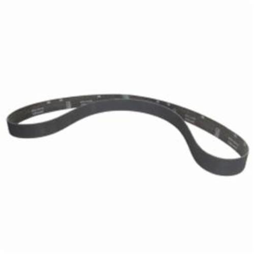 Norton® 66623338909 R999B Heavy Duty Narrow Coated Abrasive Belt, 2 in W x 90 in L, 36 Grit, Extra Coarse Grade, Ceramic Alumina Abrasive, Polyester Backing
