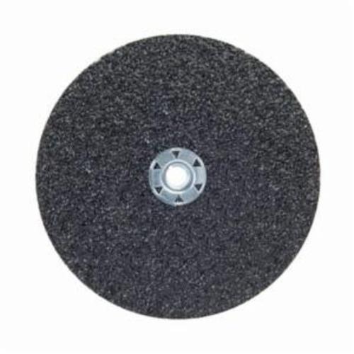 Norton® Neon® 66623395026 F726 Close Coated Heavy Duty Locking Abrasive Disc, 7 in Dia, 5/8-11 Center Hole, 80 Grit, Medium Grade, Aluminum Oxide/Ceramic Alumina Abrasive, Speed Change Fastener Attachment