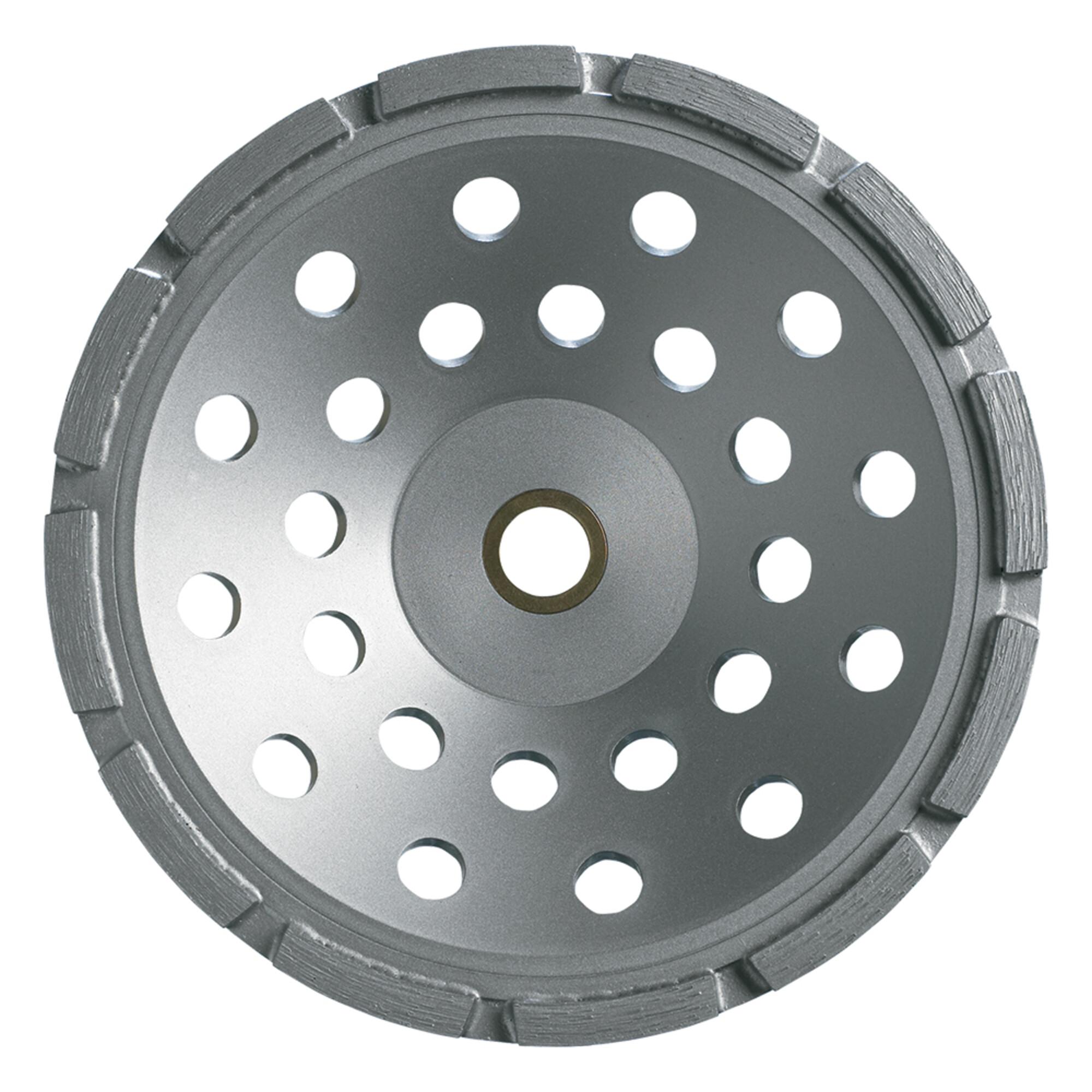 Norton® 70184684035 Dry Single Row Diamond Cup Wheel Grinder, 5 in Dia Wheel